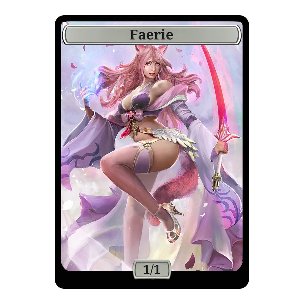 Feline Blade Dancer — Replica — Title + P/T — Faerie 1/1