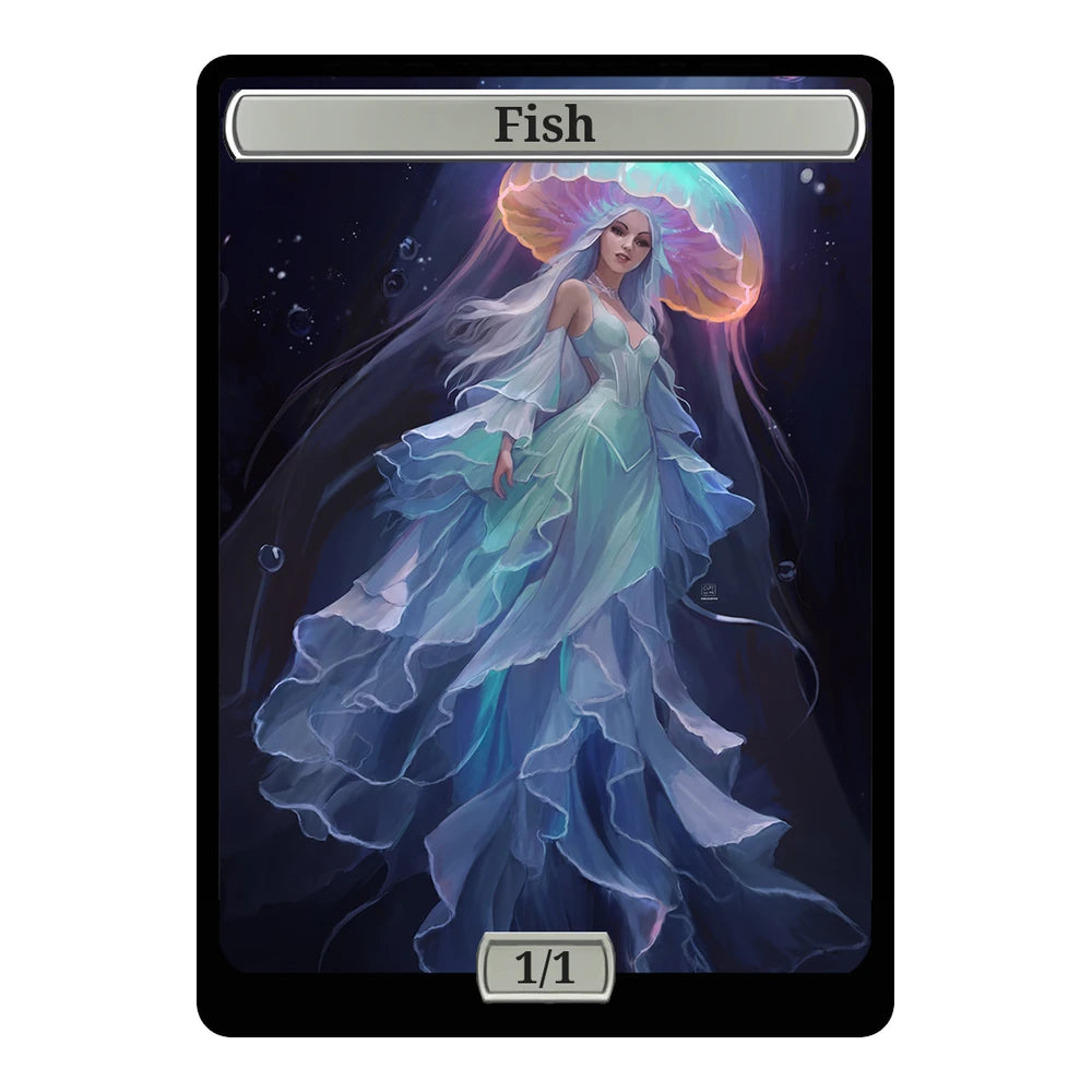 Luminescent Jellyfish Maiden — Replica — Title + P/T — Fish 1/1