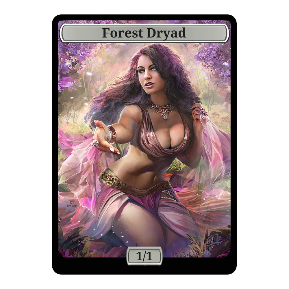 The Nymph — Replica — Title + P/T — Forest Dryad 1/1