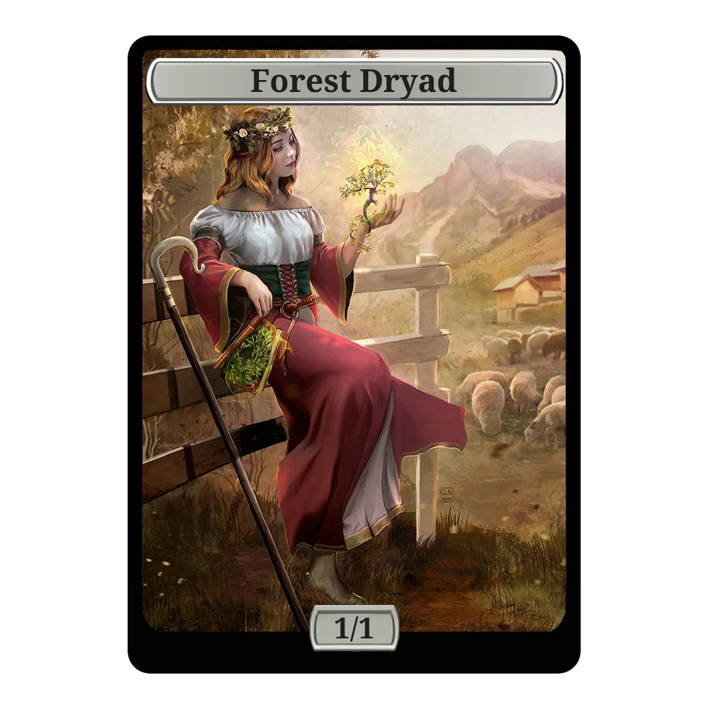 The Mystical Shepherd — Replica — Title + P/T — Forest Dryad 1/1
