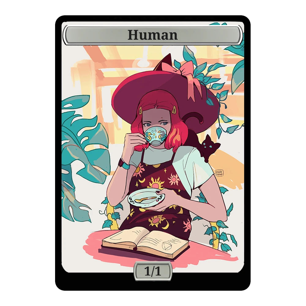 Witch Coffee — Replica — Title + P/T — Human 1/1