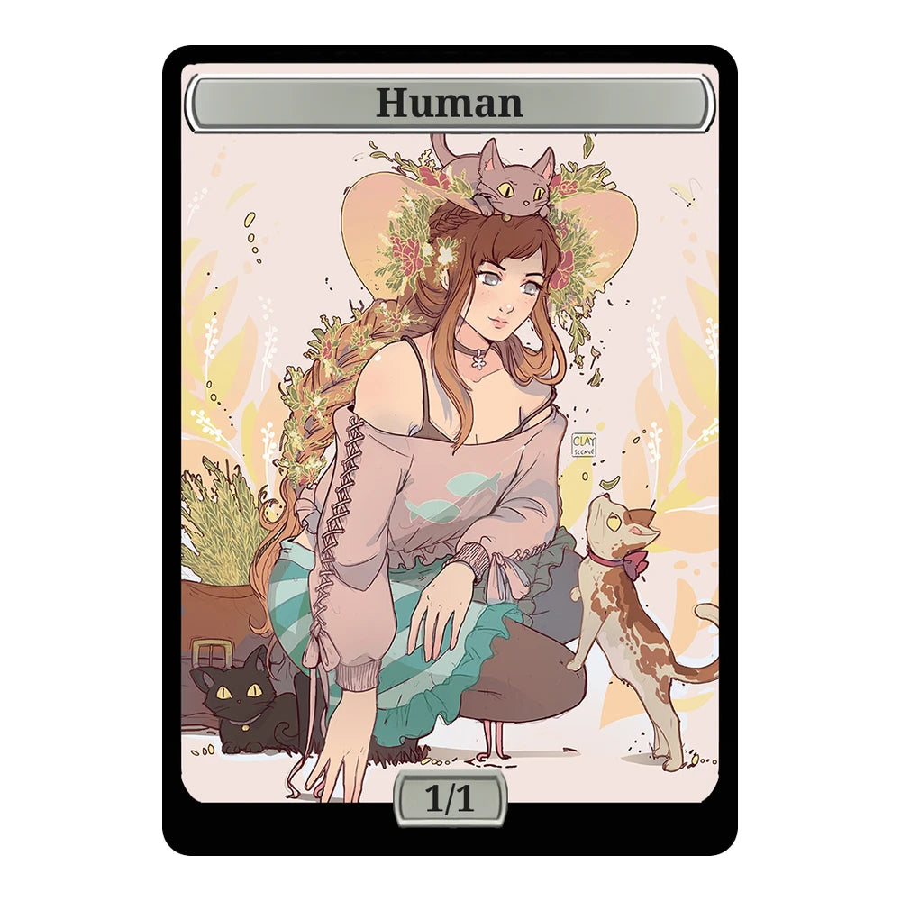 New Friends — Replica — Title + P/T — Human 1/1