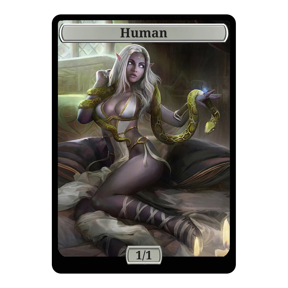 Snake Summoner — Replica — Title + P/T — Human 1/1