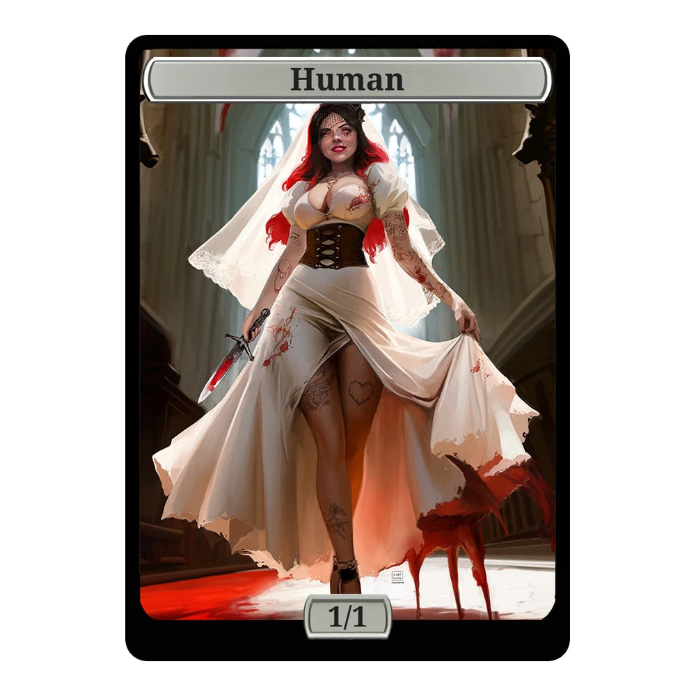 Crimson Bride's Reckoning — Replica — Title + P/T — Human 1/1