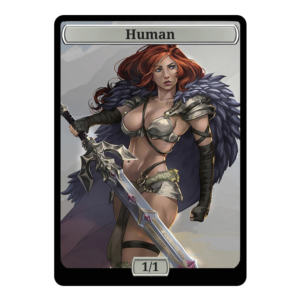 Barbarian — Replica — Title + P/T — Human 1/1