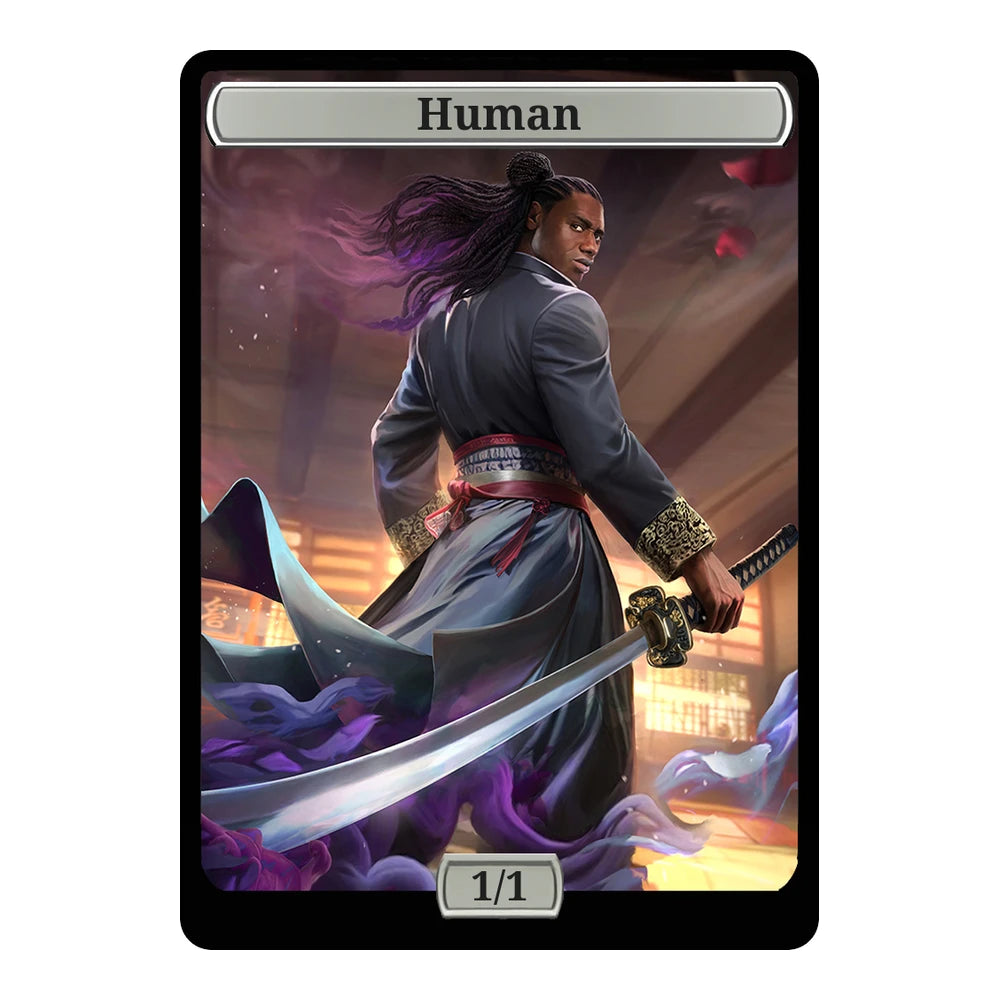Magos — Replica — Title + P/T — Human 1/1