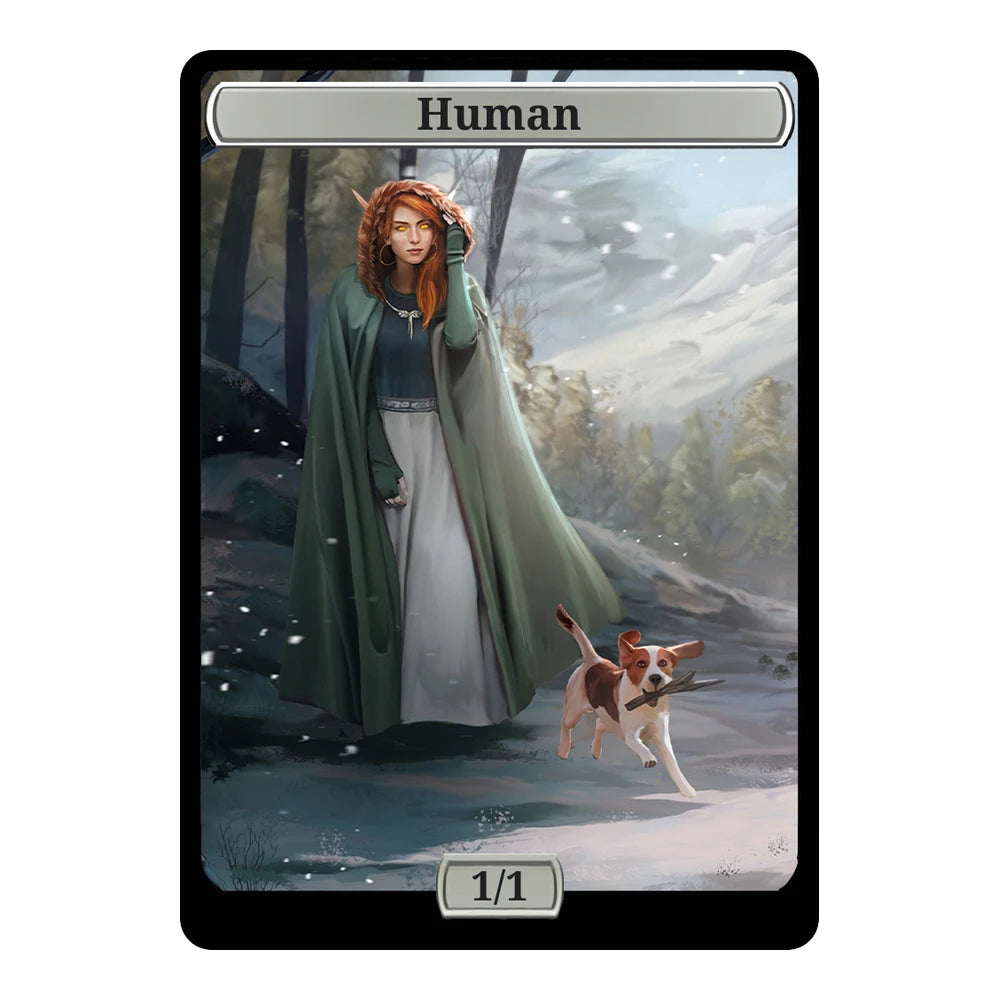 Snow Elf — Replica — Title + P/T — Human 1/1