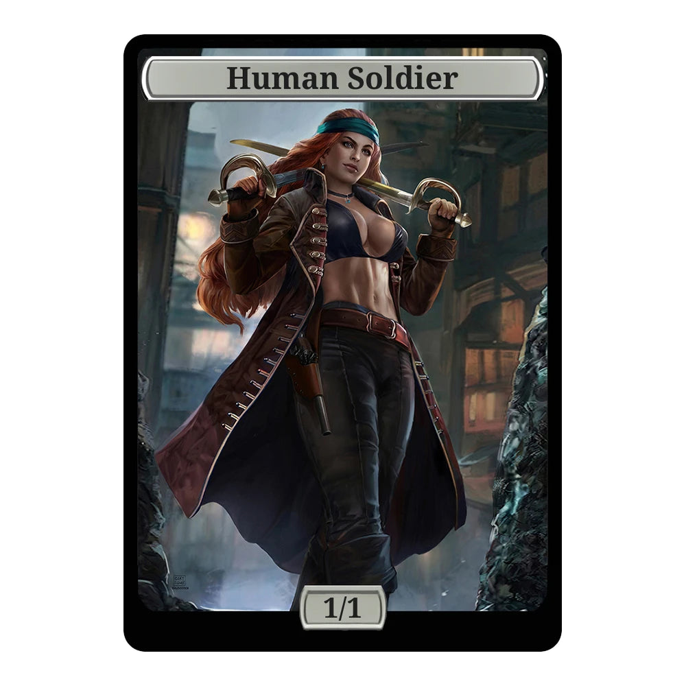 Looking for Trouble — Replica — Title + P/T — Human Soldier 1/1