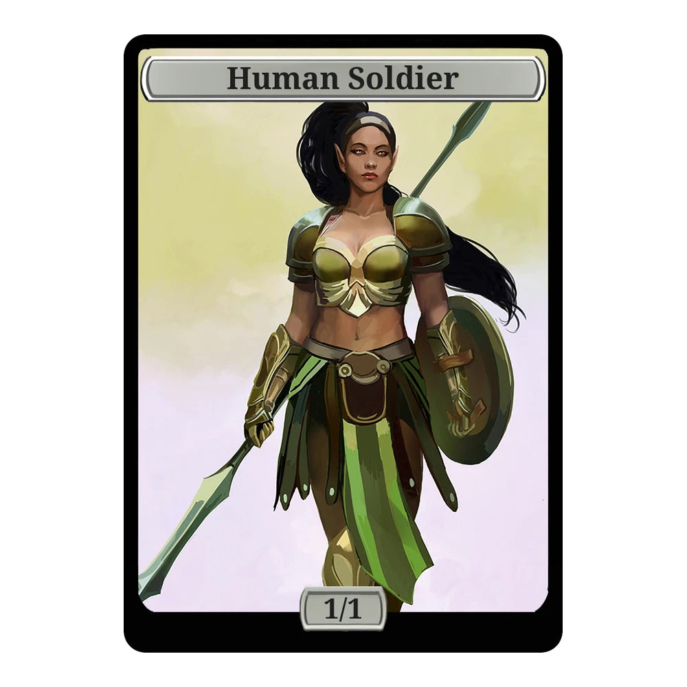 Strength — Replica — Title + P/T — Human Soldier 1/1