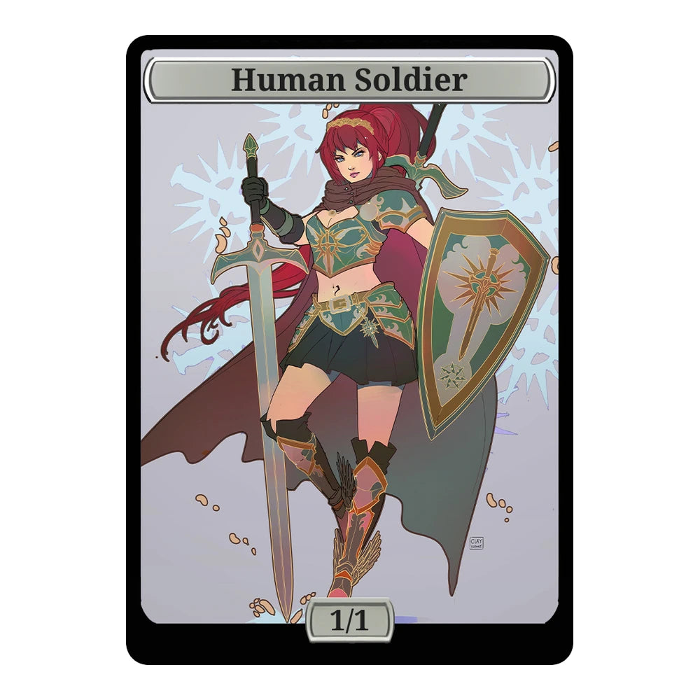 Heraldic Warrior — Replica — Title + P/T — Human Soldier 1/1