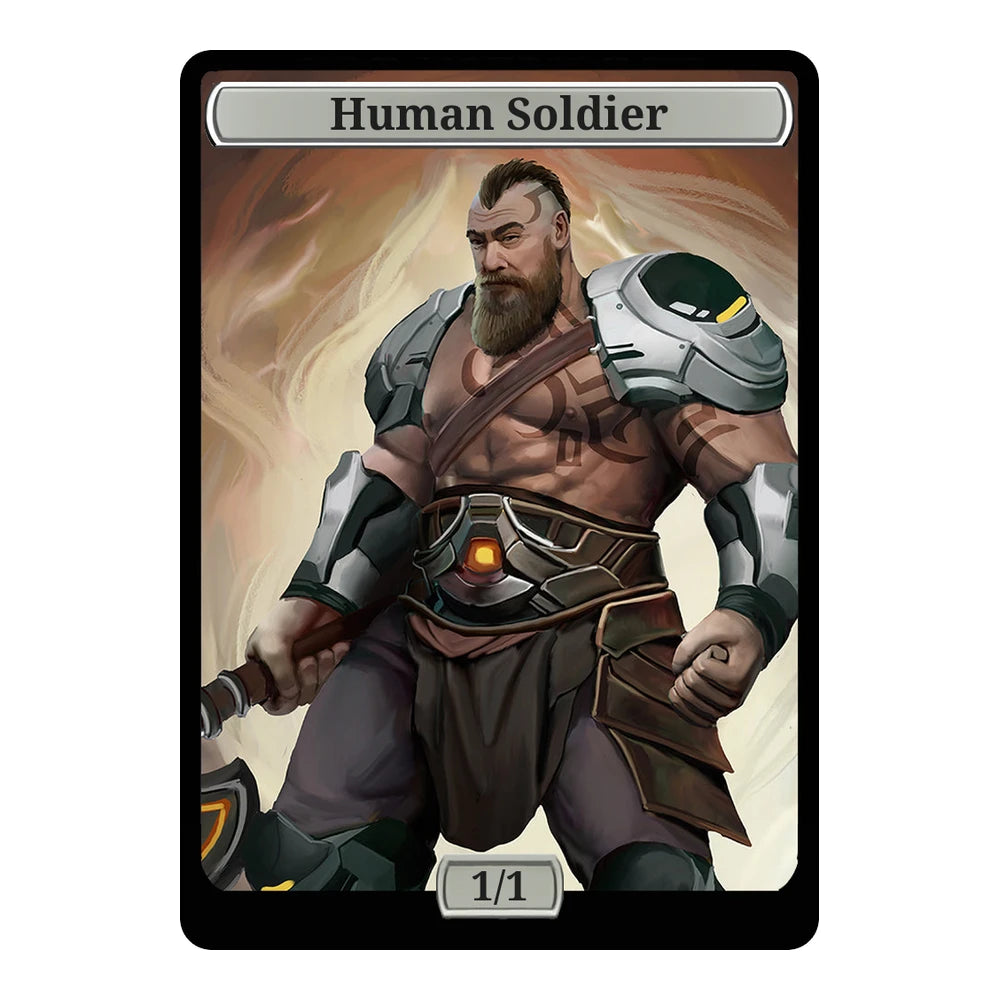 Cyber Viking — Replica — Title + P/T — Human Soldier 1/1