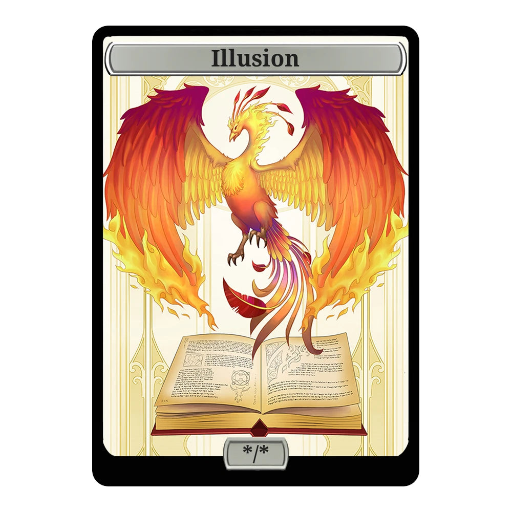 Book Phoenix — Replica — Title + P/T — Illusion */*
