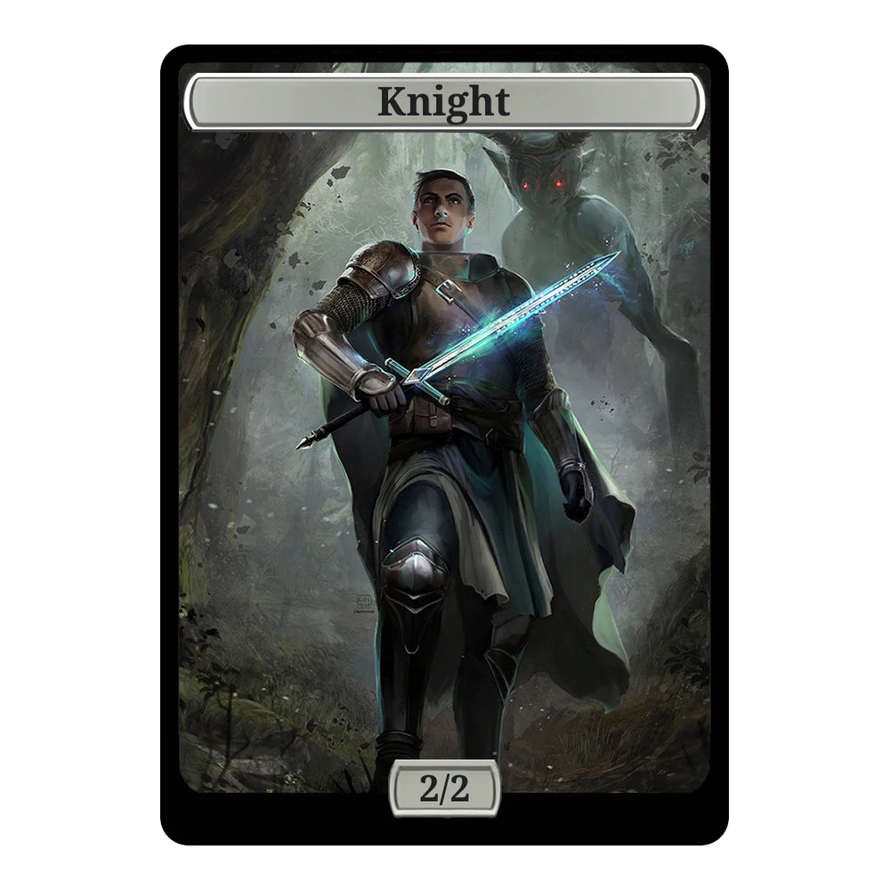 Deadly Hunt — Replica — Title + P/T — Knight 2/2