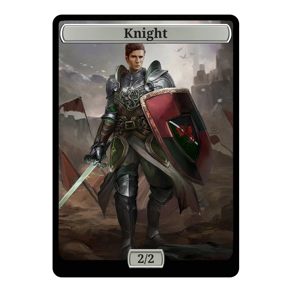Into Battle — Replica — Title + P/T — Knight 2/2