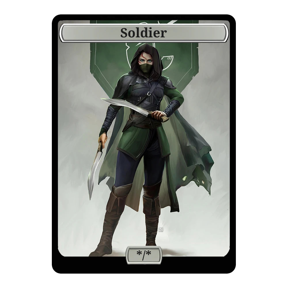 The green assassin — Replica — Title + P/T — Soldier */*