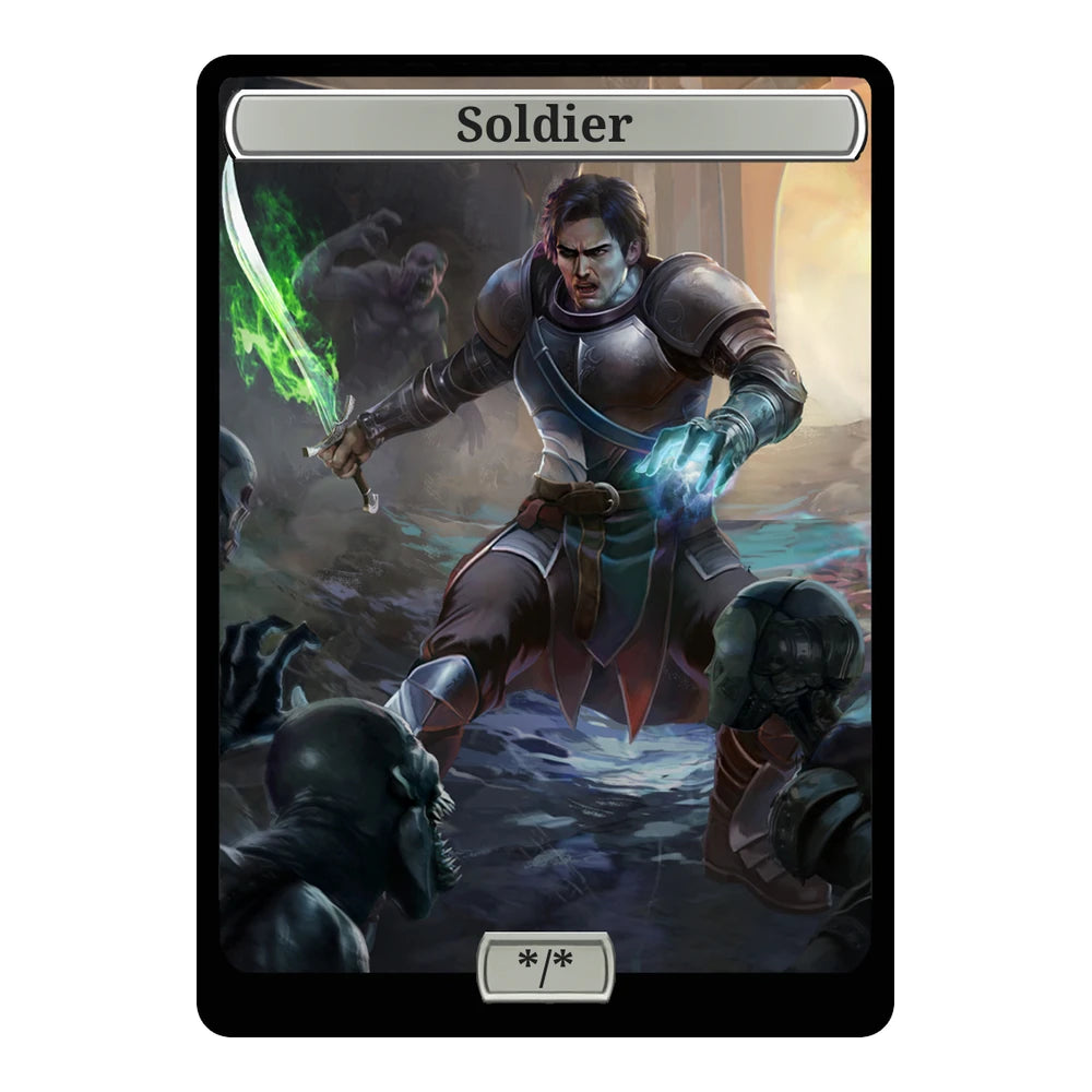 Sci Fi Battle Man — Replica — Title + P/T — Soldier */*