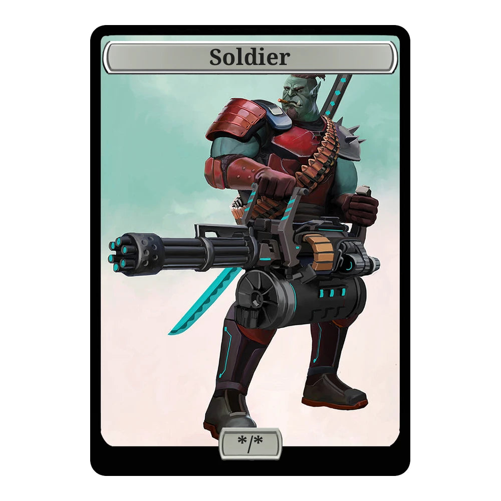 Machinegun Orc — Replica — Title + P/T — Soldier */*