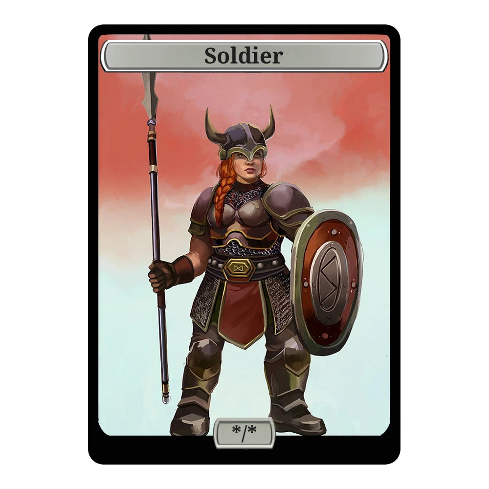 Dwarf Soldier — Replica — Title + P/T — Soldier */*