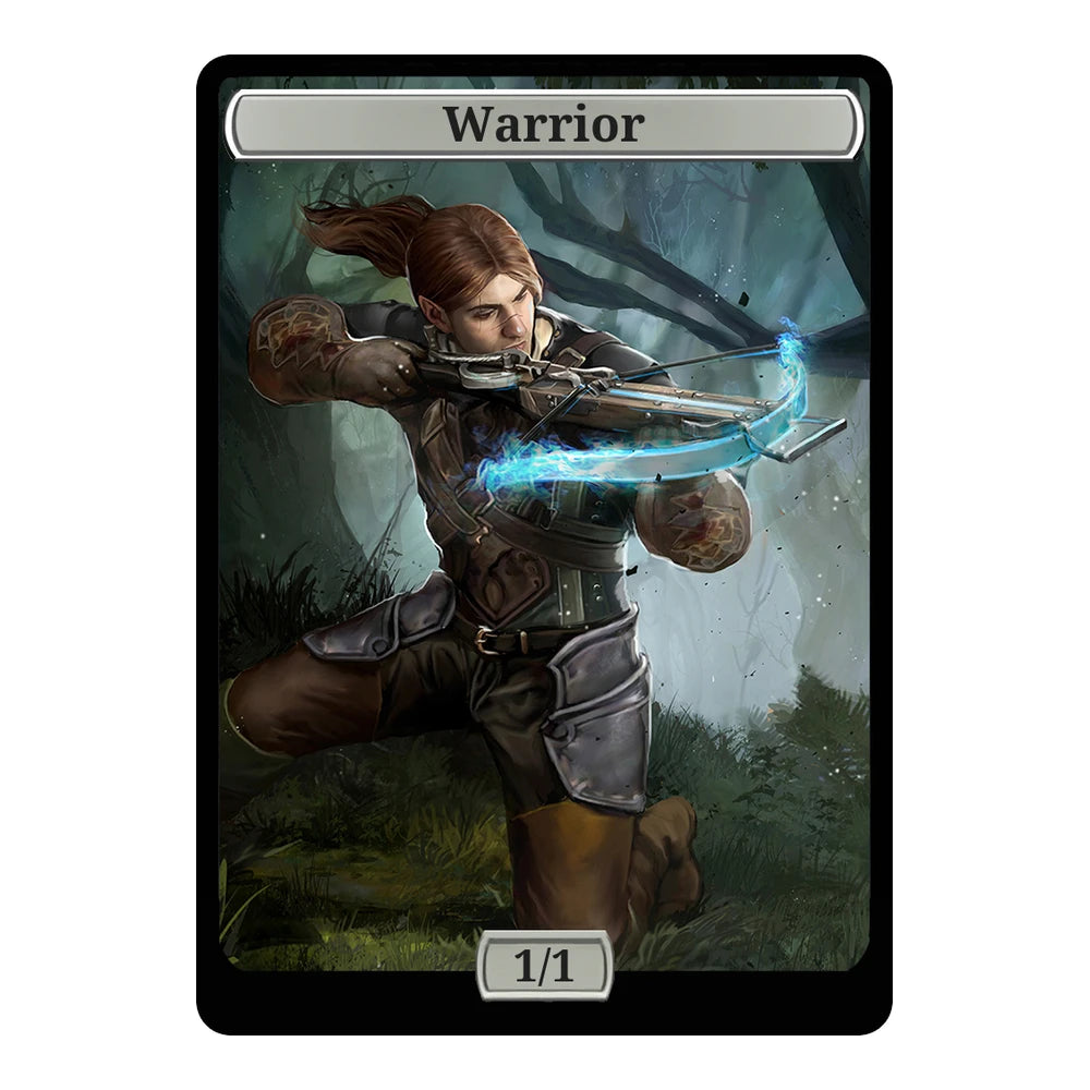 Power Shot — Replica — Title + P/T — Warrior 1/1