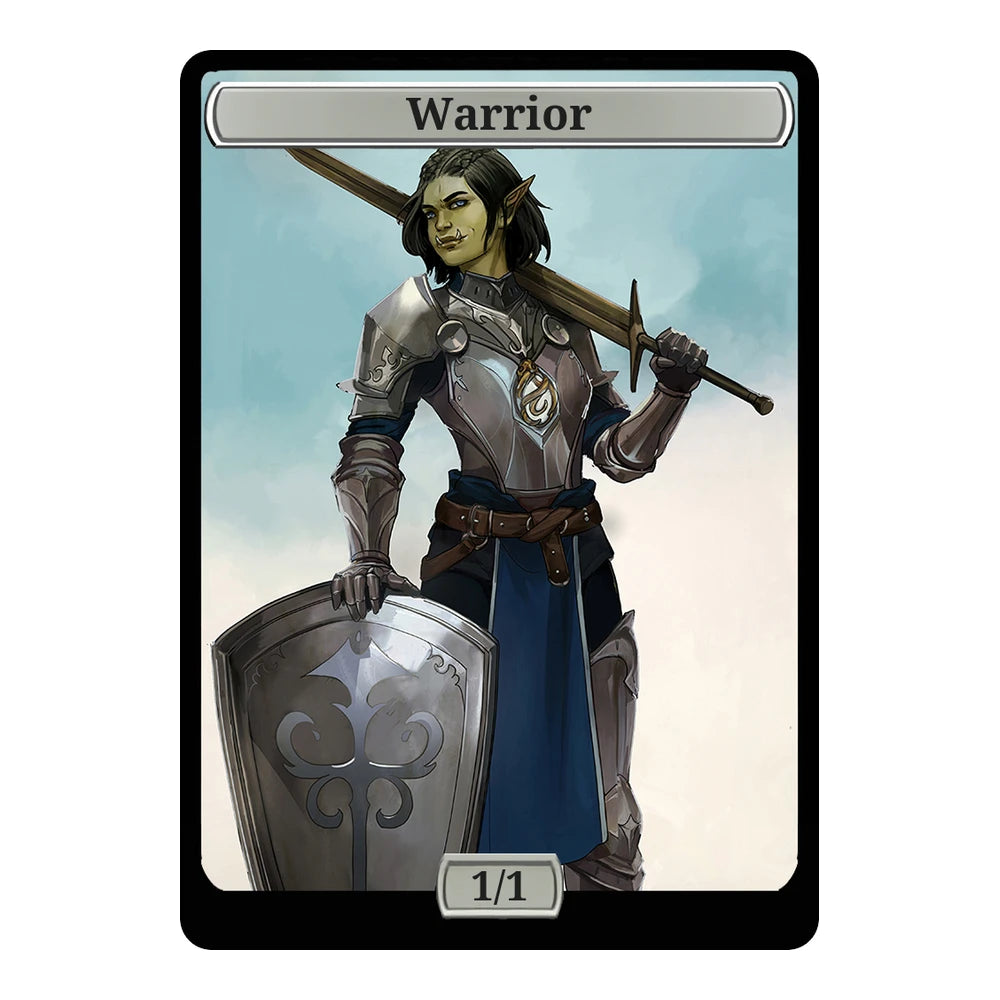 Half Orc — Replica — Title + P/T — Warrior 1/1