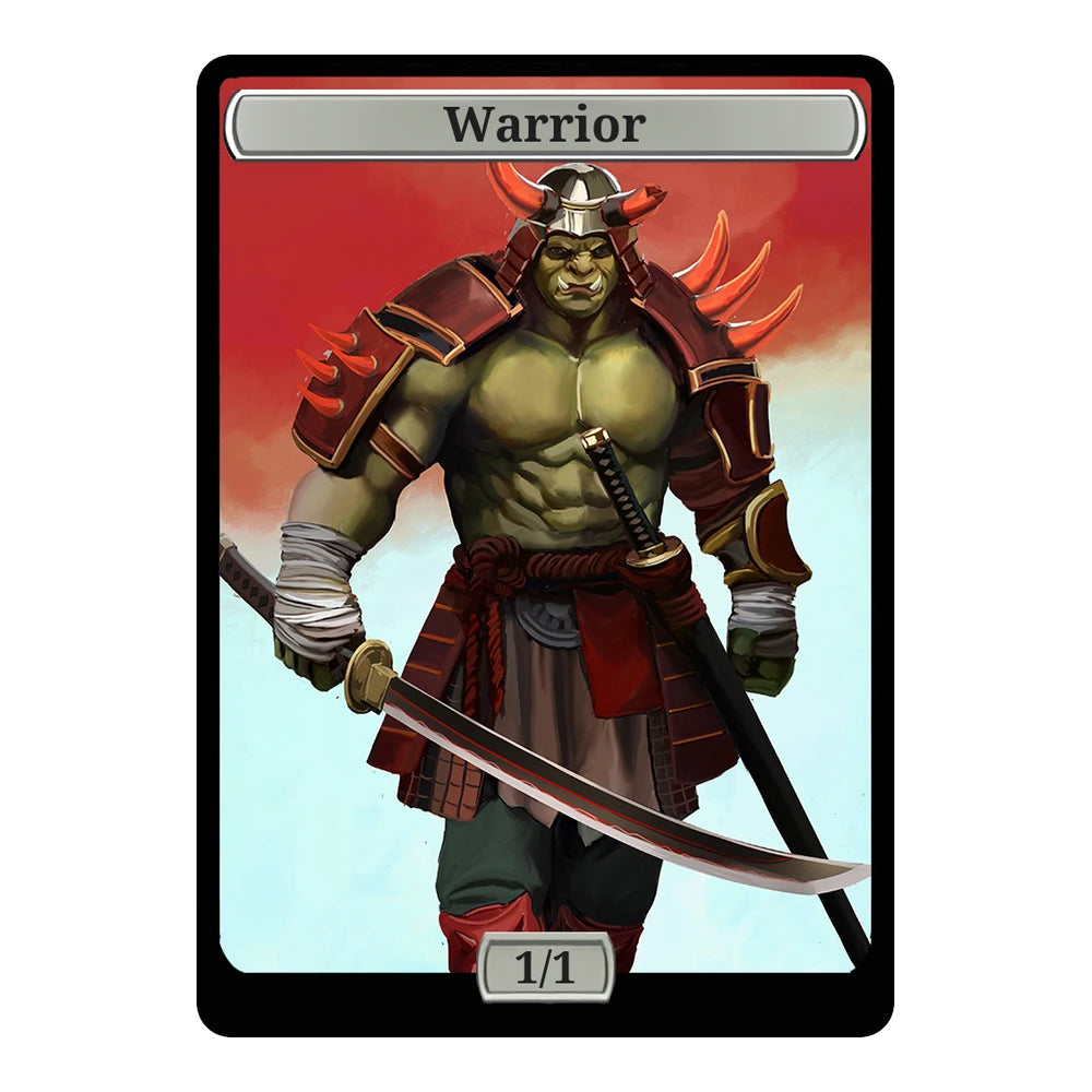 Samurai Orc — Replica — Title + P/T — Warrior 1/1