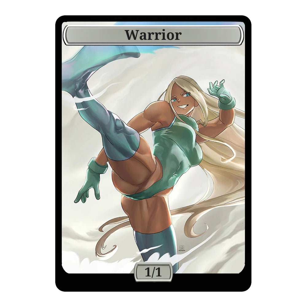 Round One — Replica — Title + P/T — Warrior 1/1