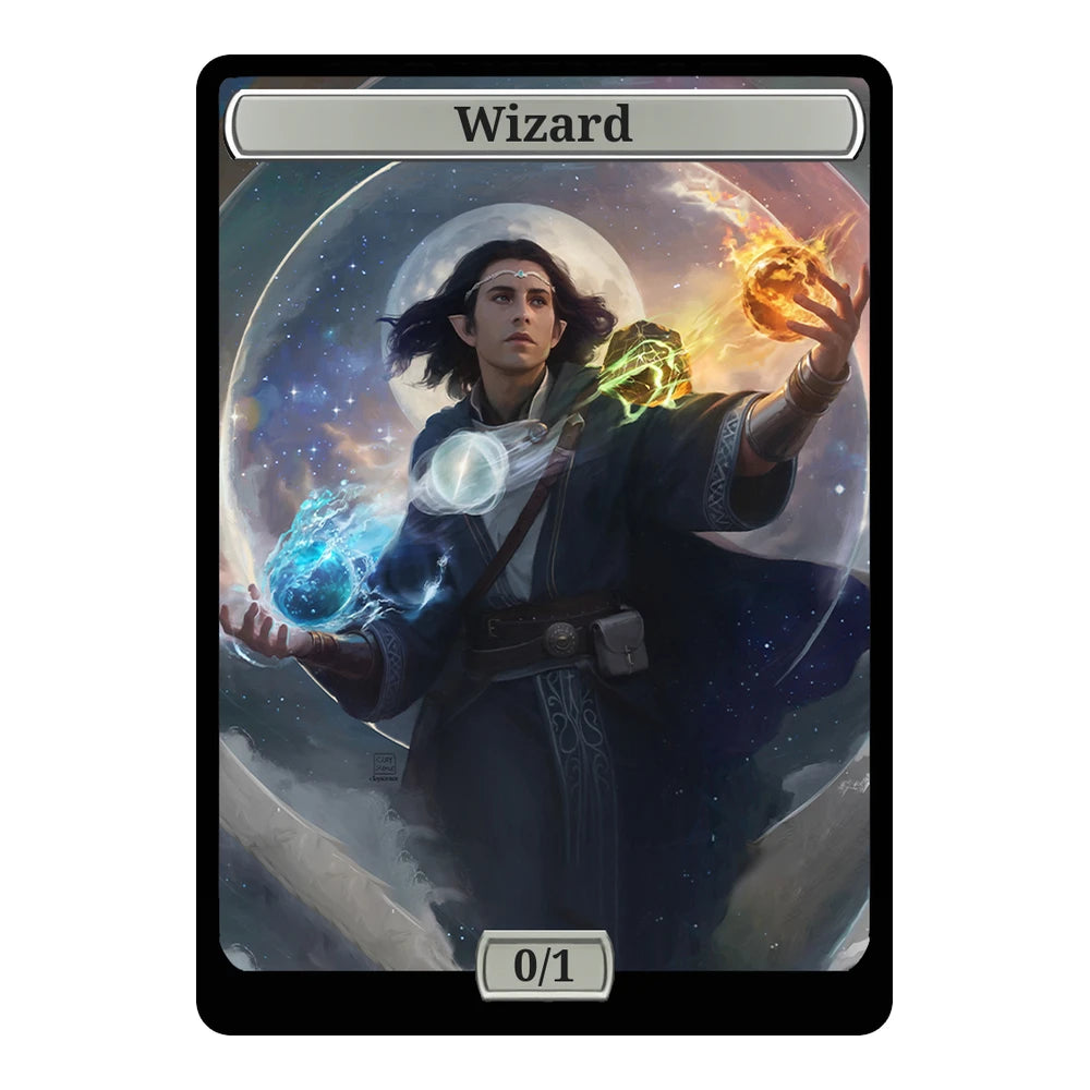 Celestial Mage Ascendant — Replica — Title + P/T — Wizard 0/1