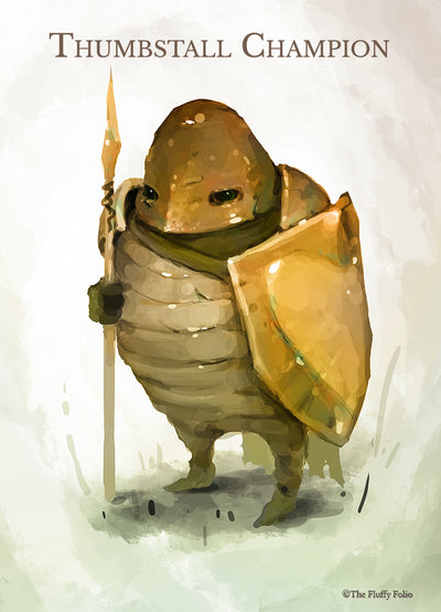 The Fluffy Folio Thumbstall Champion